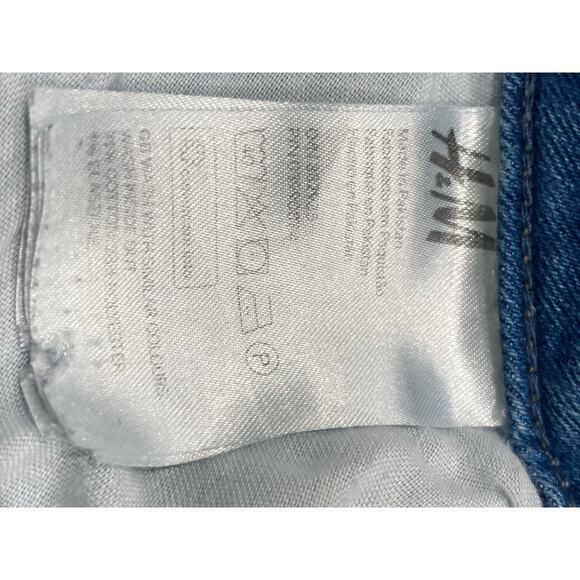 H&M Women's Super Skinny Stretch Jeans Blue Size 28 Zip Fly Denim - Picture 8 of 10